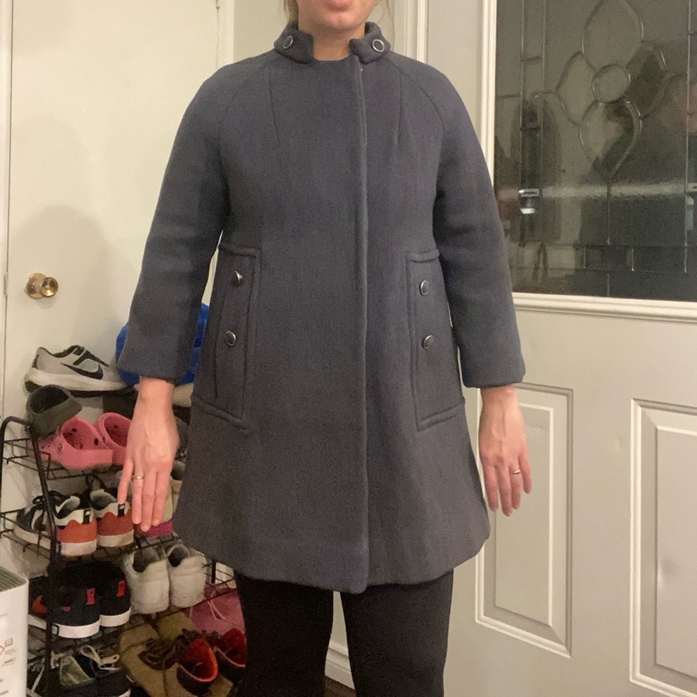 Vintage union made Women's navy Coat - Picture 11 of 16